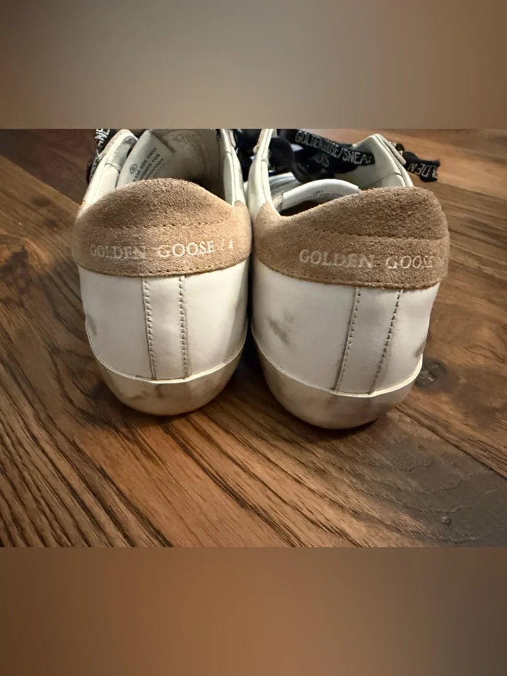 Golden Goose Super Star Sneakers Sz 37